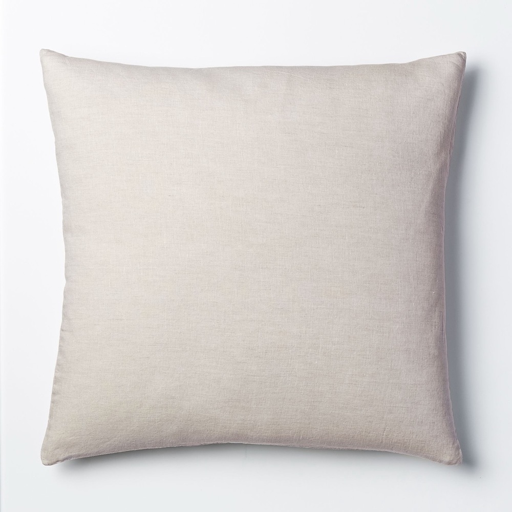 NWT West Elm Belgian Linen Euro Sham